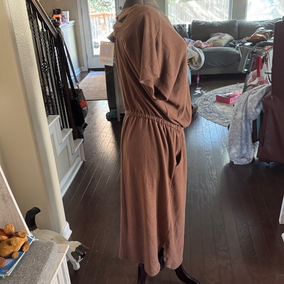 LuLaRoe Brown Midi Dress - Picture 3 of 6